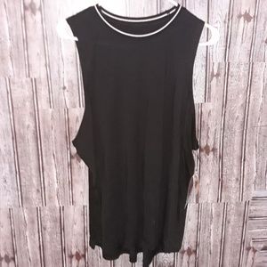 Avia black stretch tank top